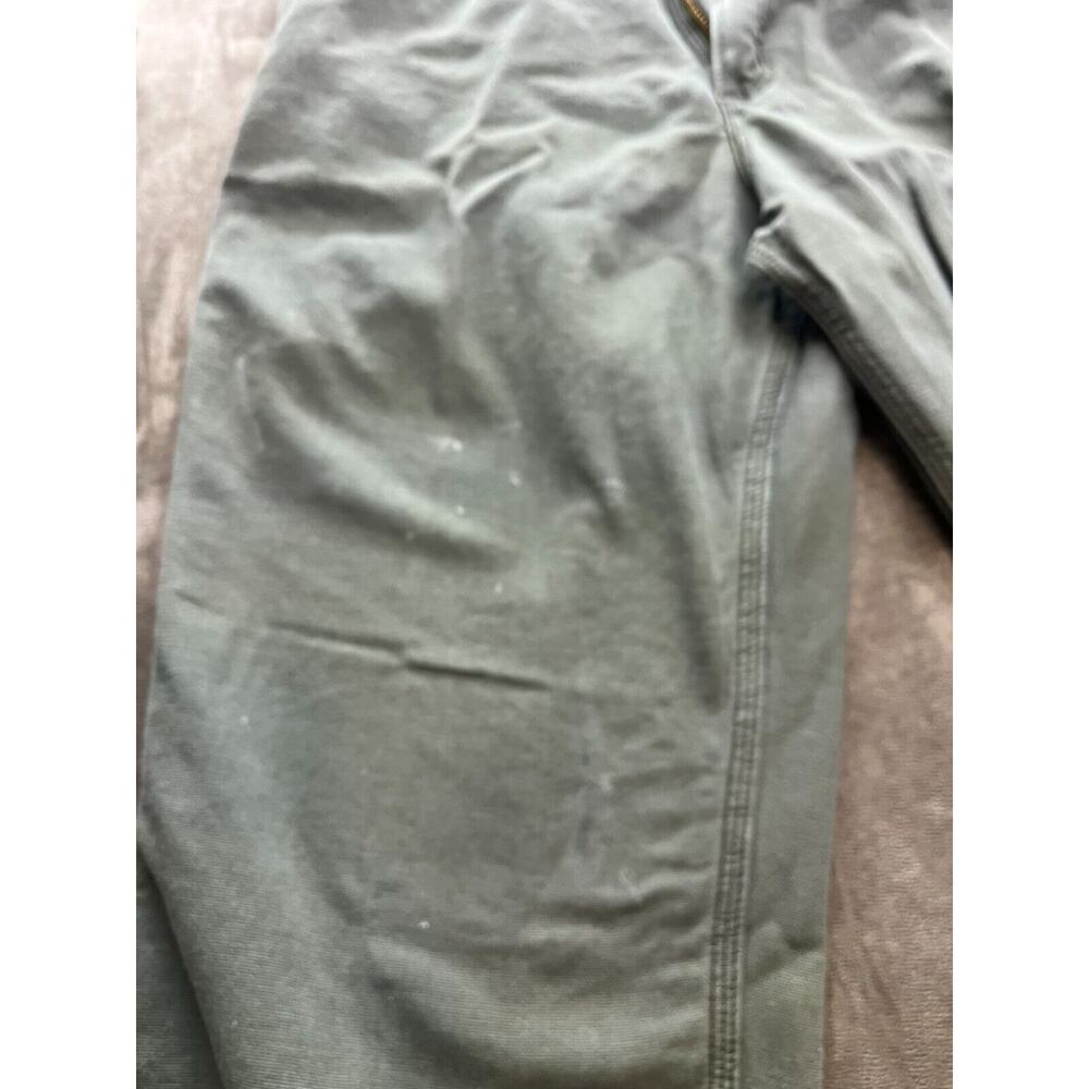 Carhartt FR Jeans Mens 34x32 Green NFPA 2112 Loose Fit FR8159 MOS - Picture 2 of 11